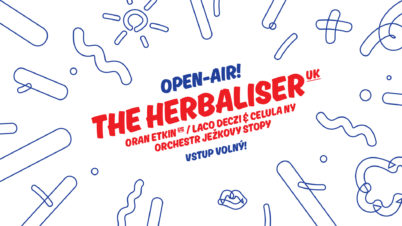 Open-air: The Herbaliser (UK), Laco Deczi, Oran Etkin, Orchestr Ježkovy stopy